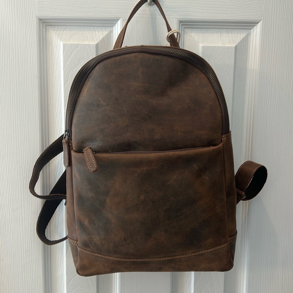 Leather Backpack/Purse New with Tag